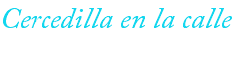 Cercedilla en la calle