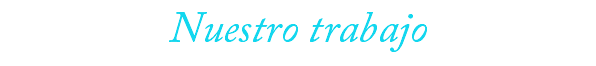 Nuestro trabajo